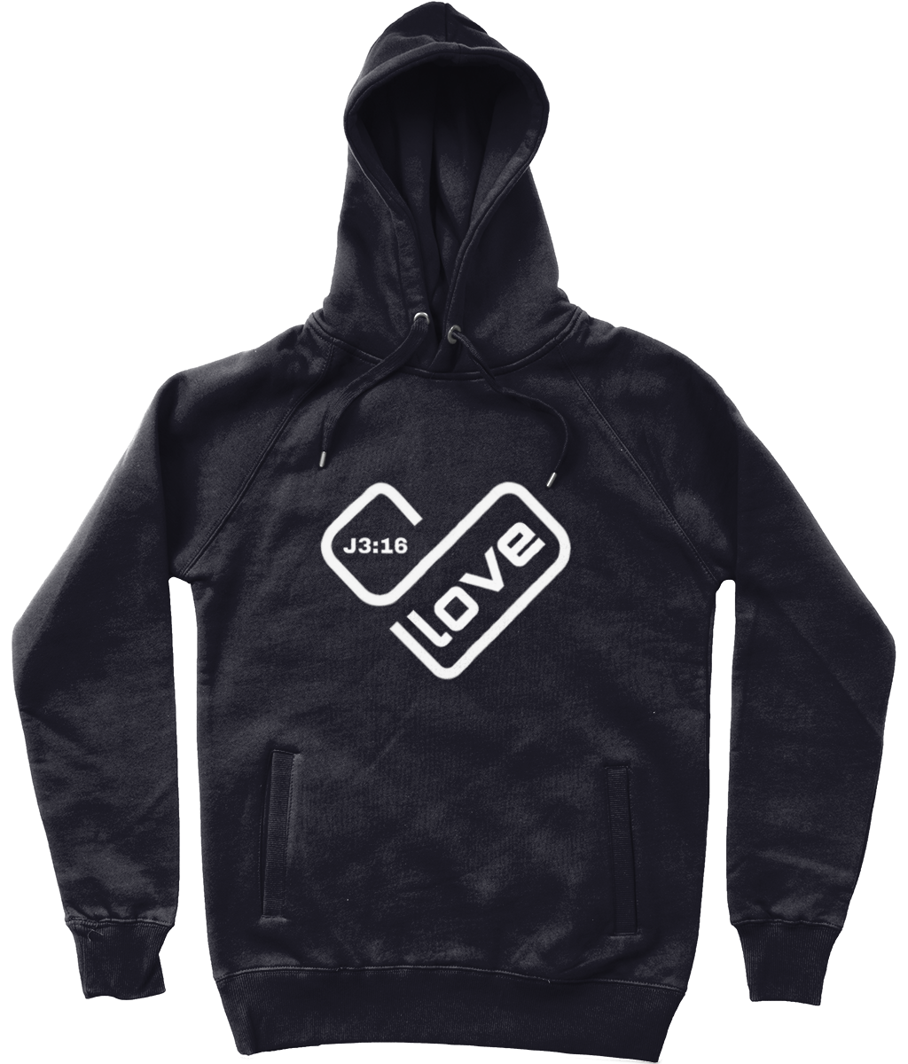 Luxury Pullover Hoodie Love Heart