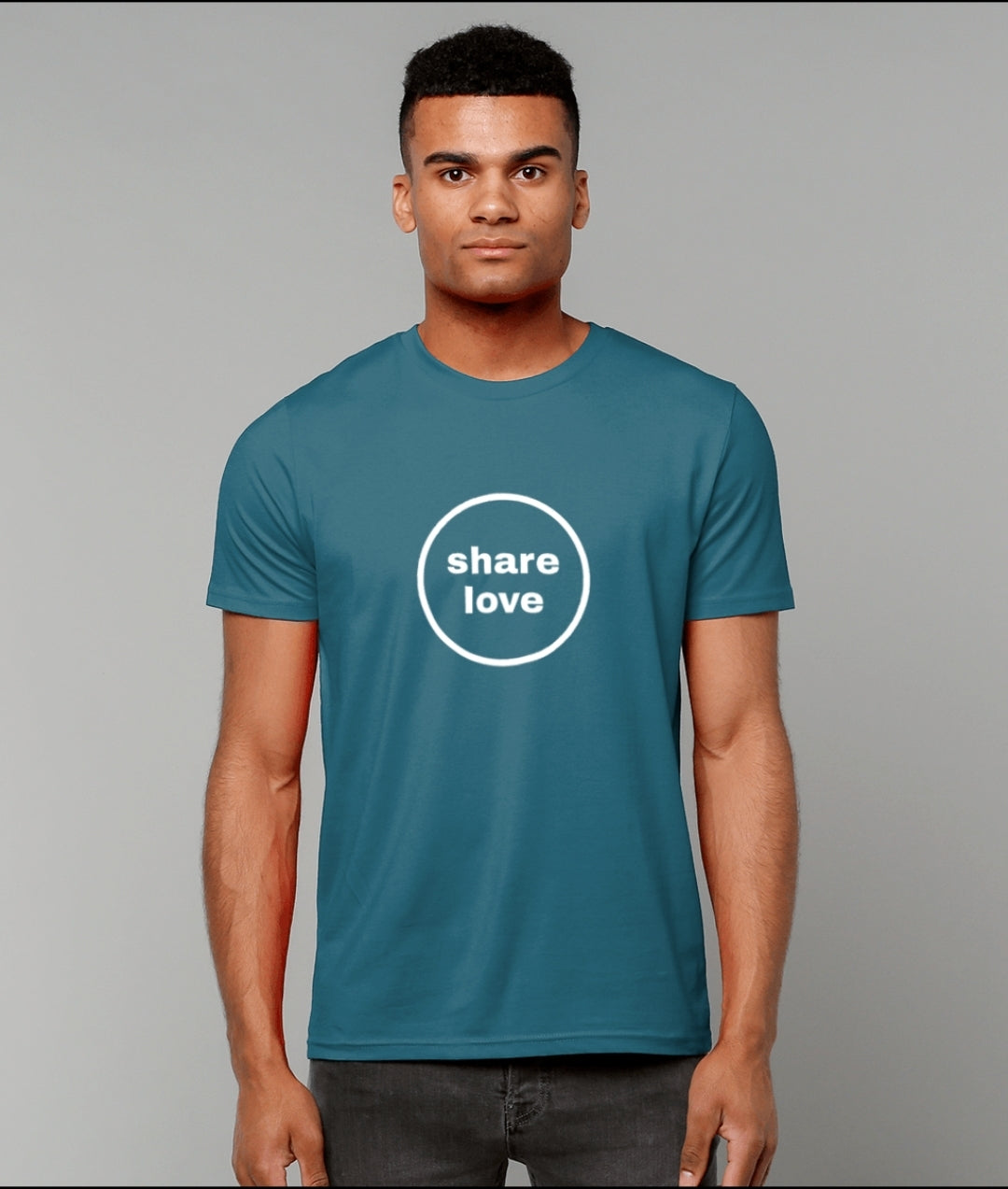 Share Love Printed T-Shirt
