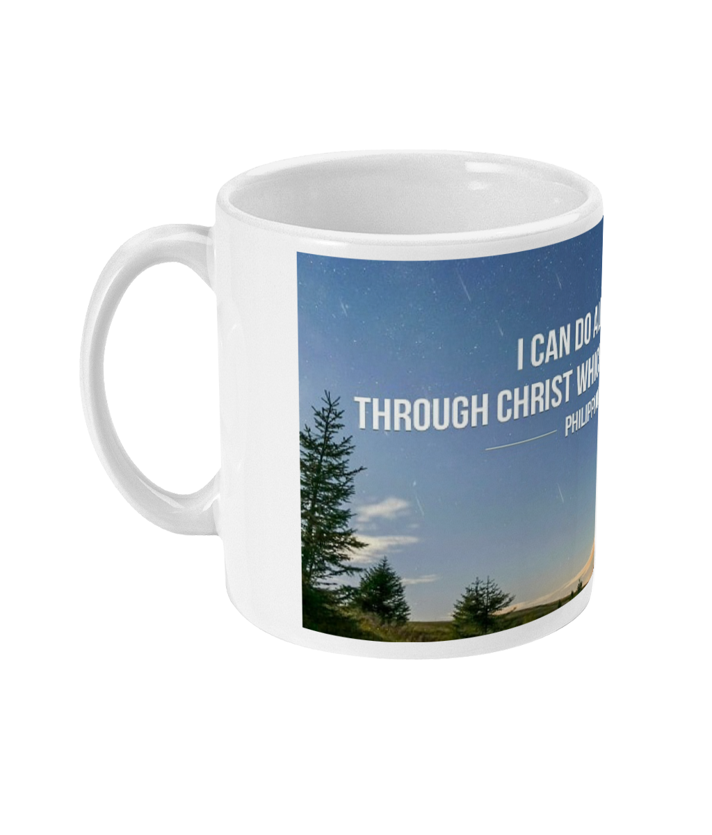 Philippians 4:13 Mug