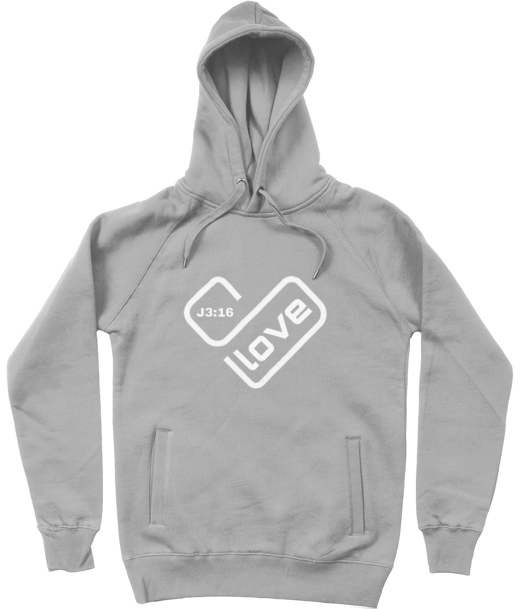Luxury Pullover Hoodie Love Heart