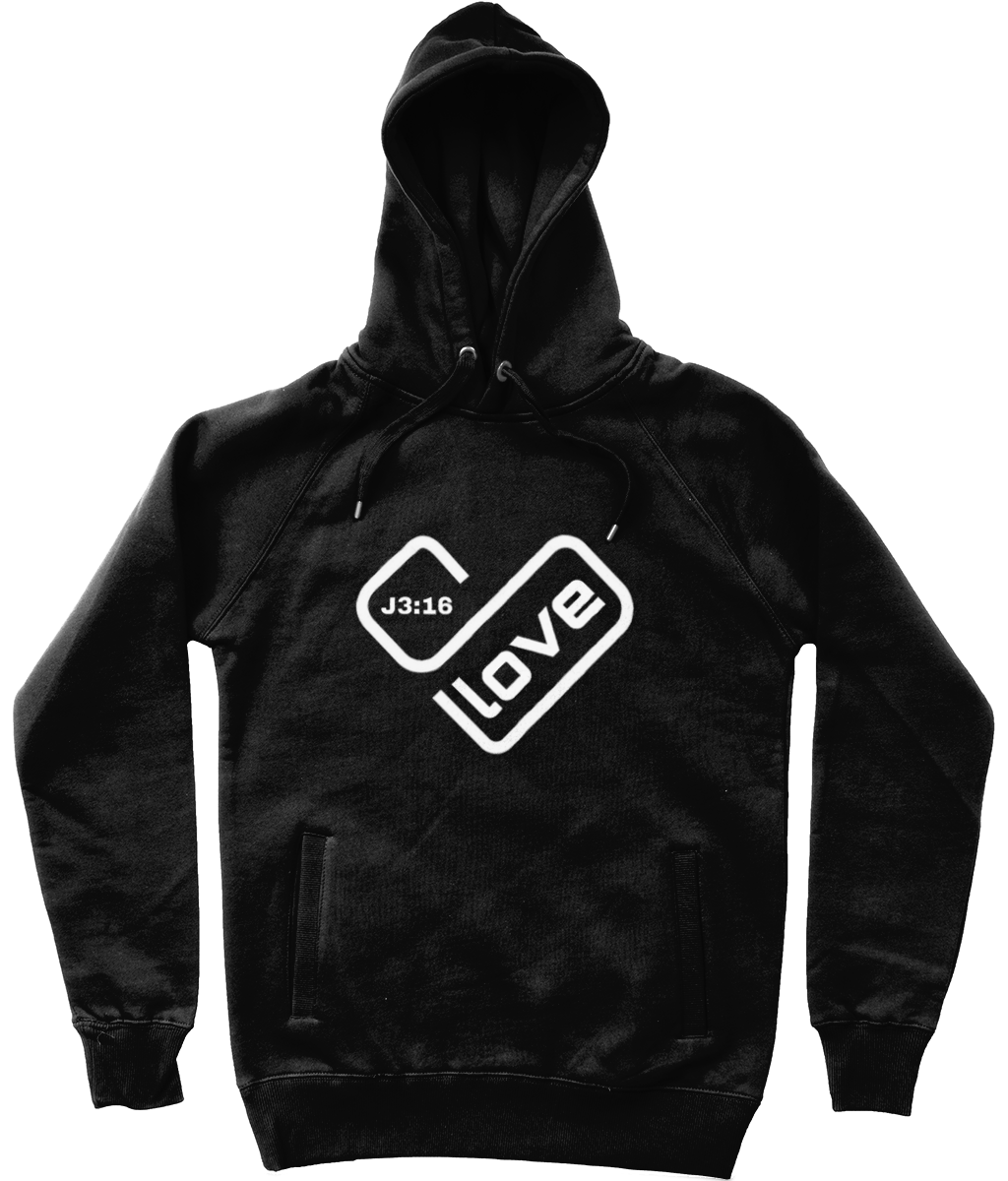 Luxury Pullover Hoodie Love Heart