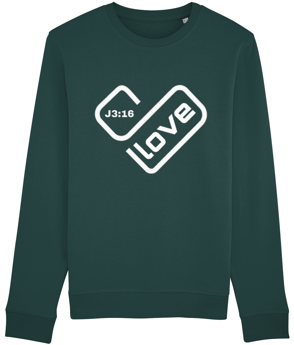 Luxury Sweatshirt Love Heart