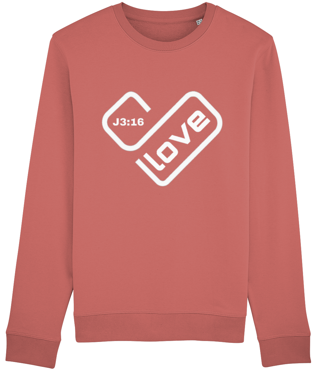 Luxury Sweatshirt Love Heart