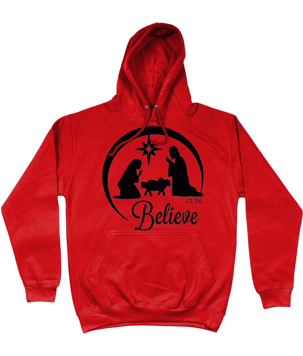 Christmas Printed Hoodie J3:16