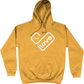 Love heart J3:16 Printed Hoodie