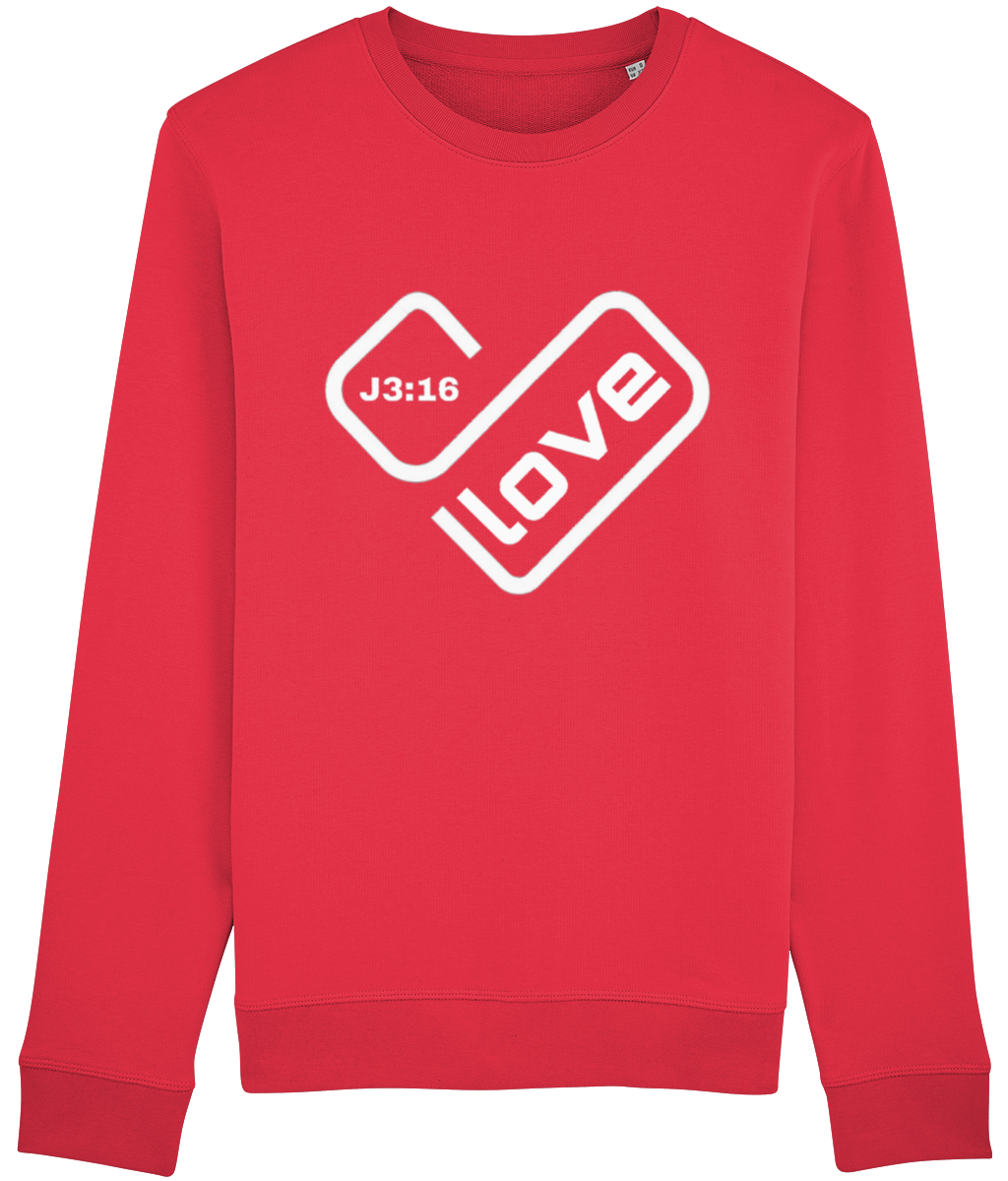Luxury Sweatshirt Love Heart