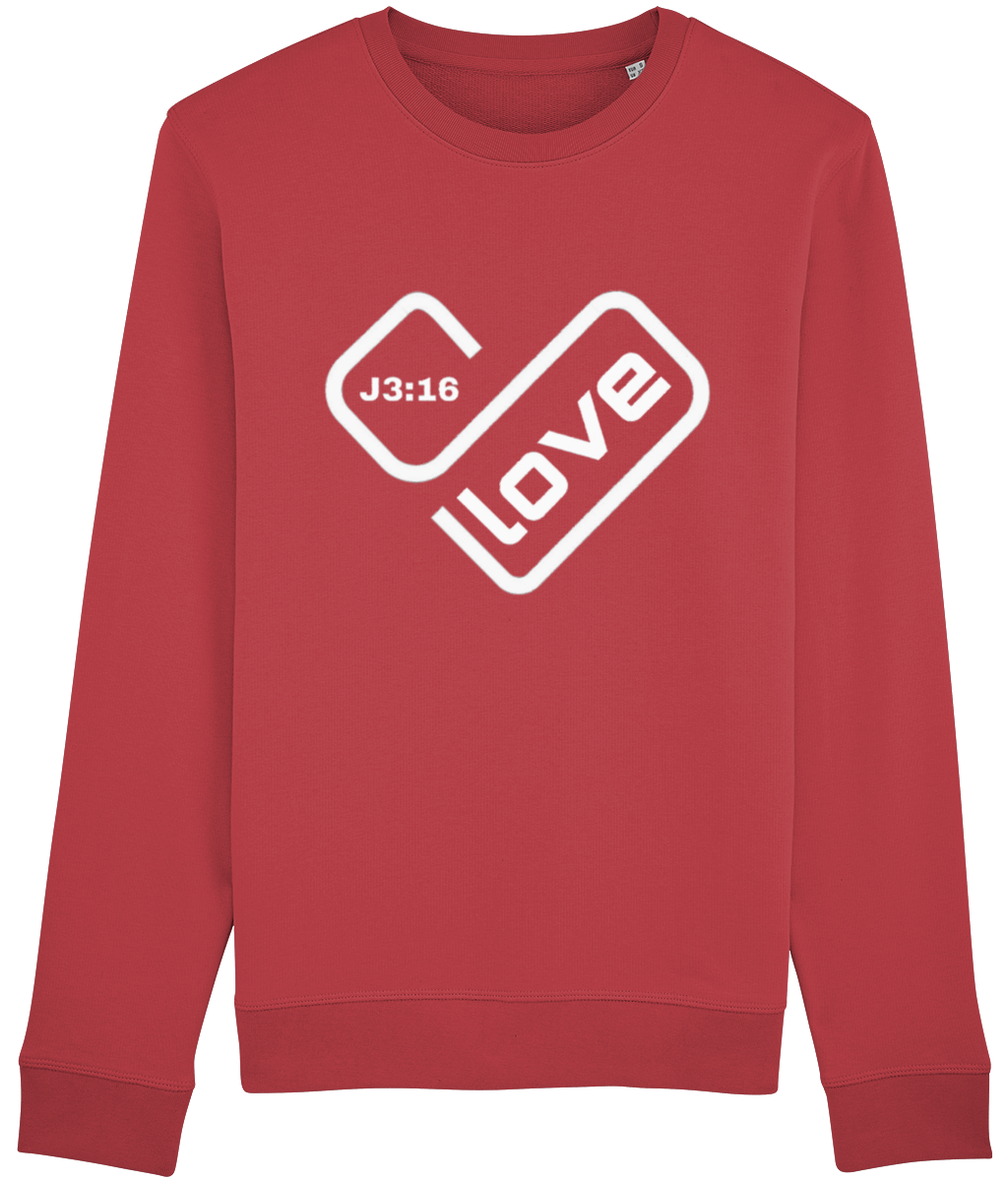 Luxury Sweatshirt Love Heart