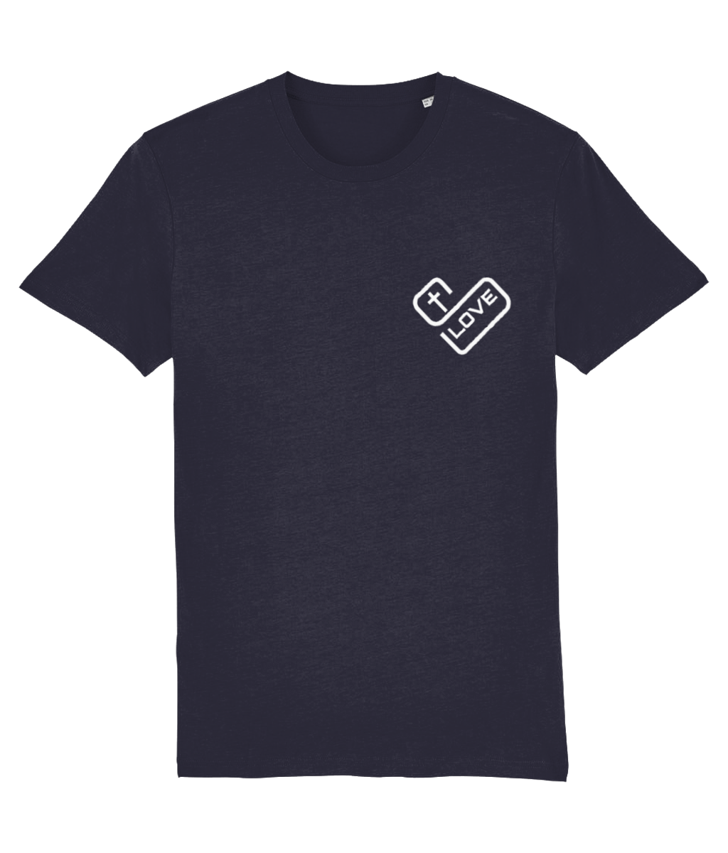 Love Heart Printed T-Shirt