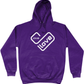 Love heart J3:16 Printed Hoodie