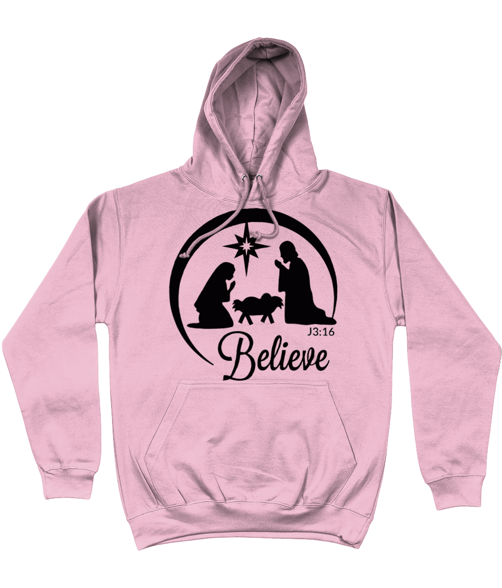 Christmas Printed Hoodie J3:16