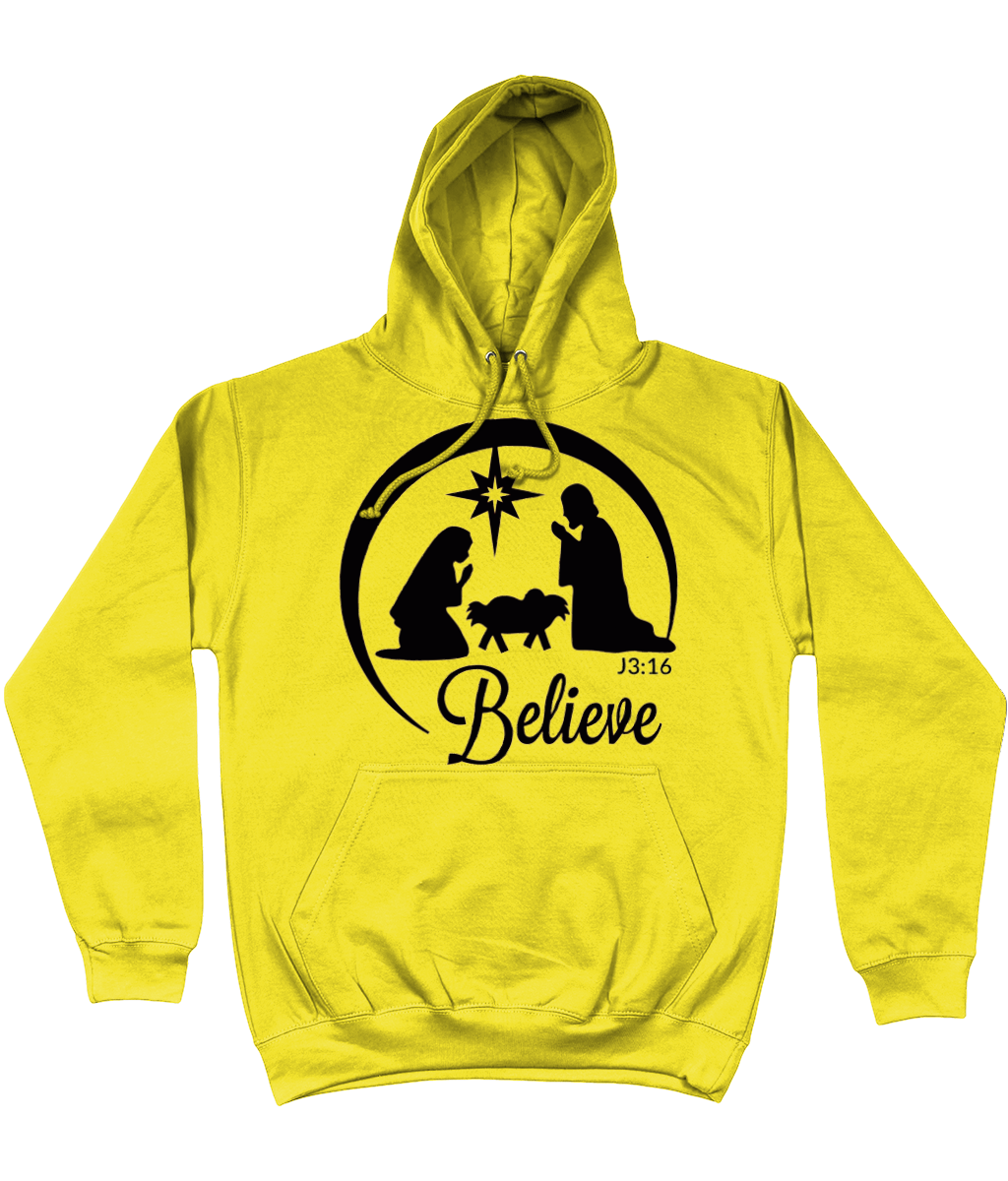 Christmas Printed Hoodie J3:16