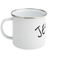 Enamel Camping Mug JESUS and CAMPING
