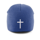 Pull-On Beanie Embroidered cross
