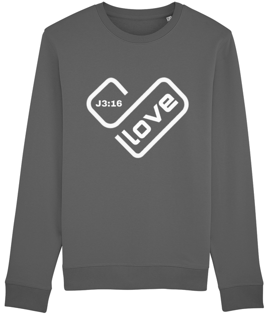 Luxury Sweatshirt Love Heart