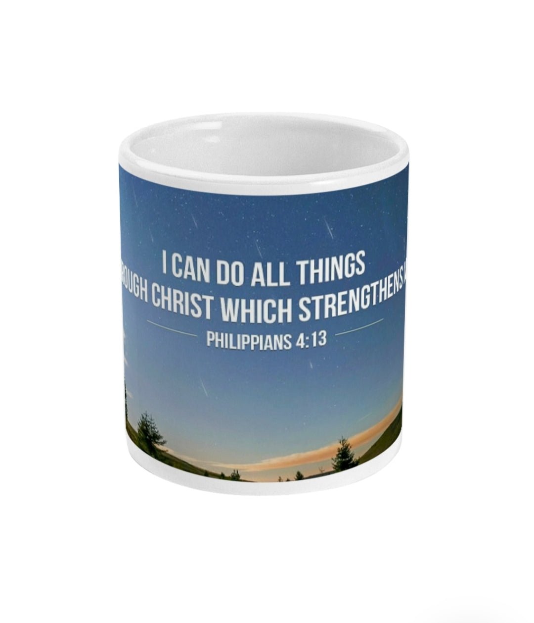 Philippians 4:13 Mug