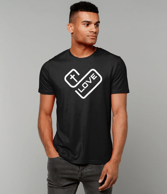 Love Heart Printed T-Shirt