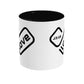 Love heart mug