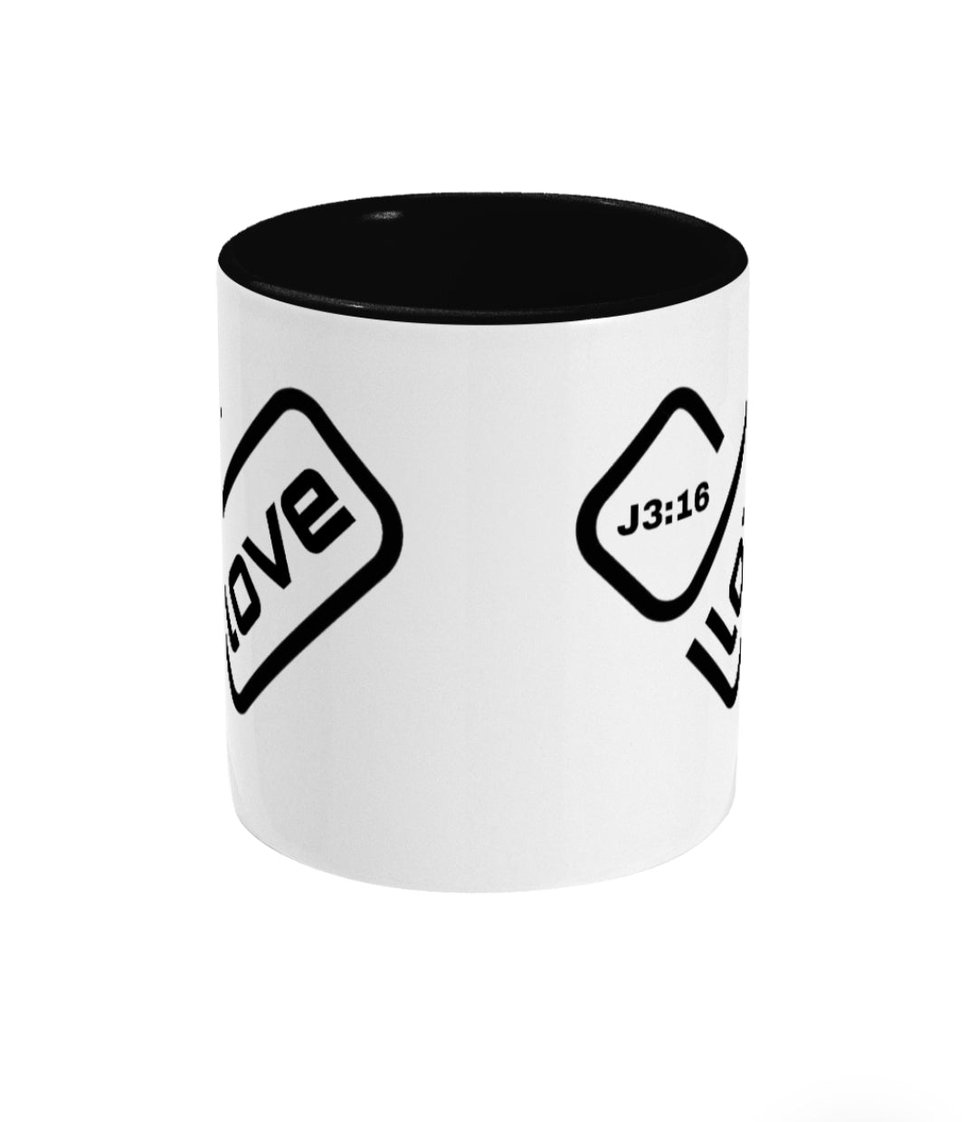 Love heart mug