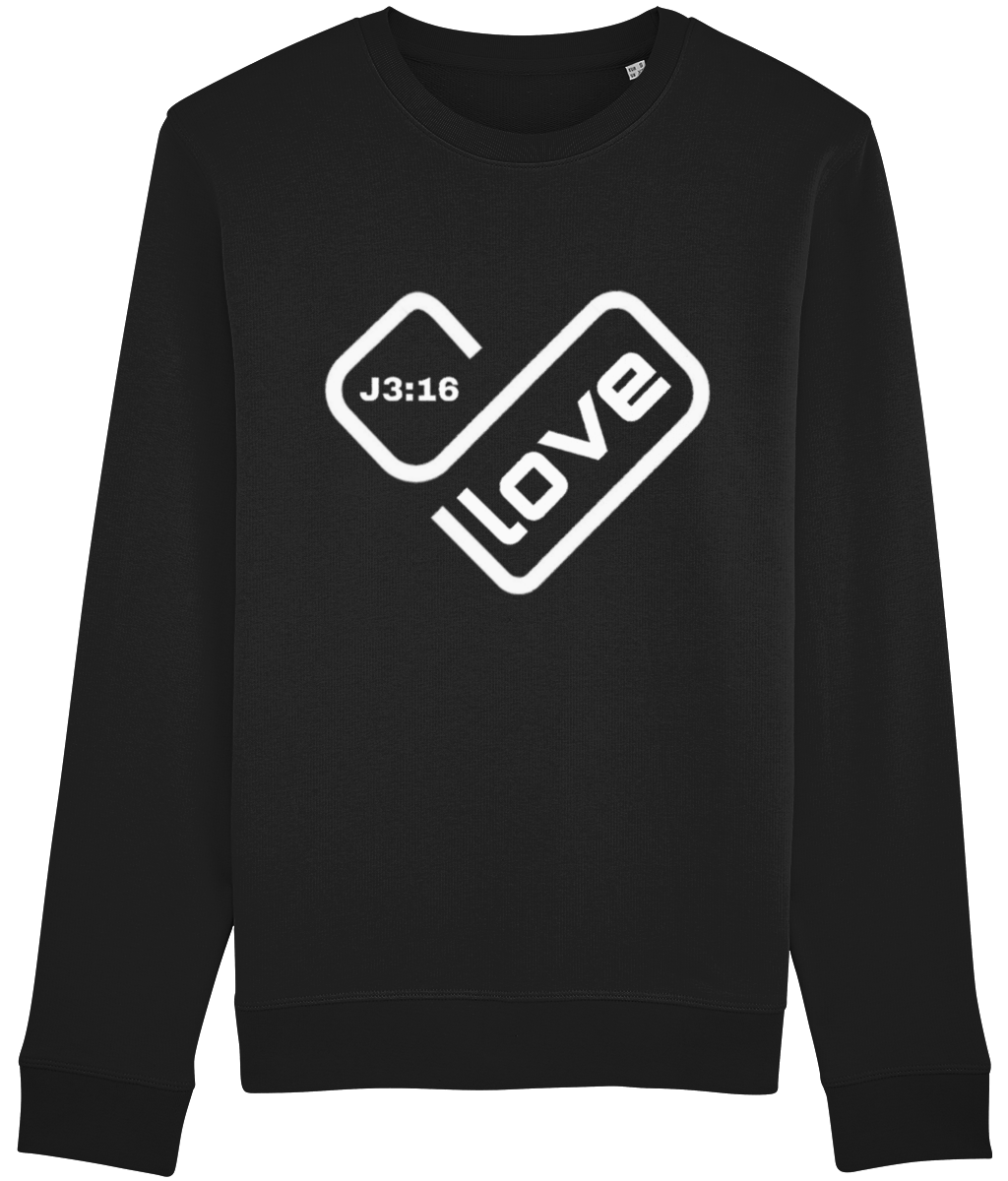 Luxury Sweatshirt Love Heart