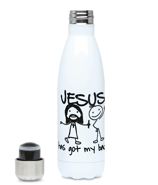 Jesus water bottle