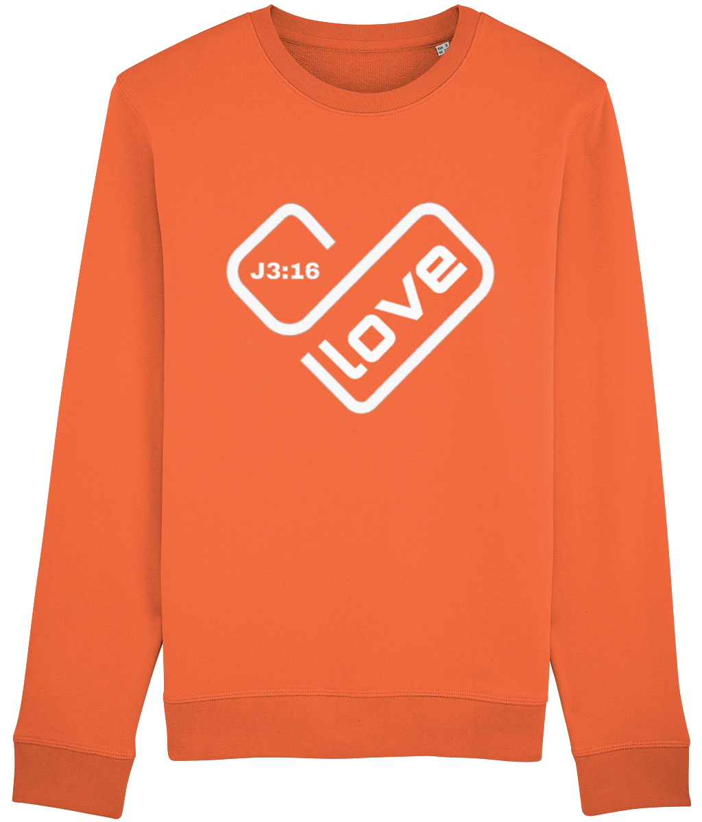 Luxury Sweatshirt Love Heart