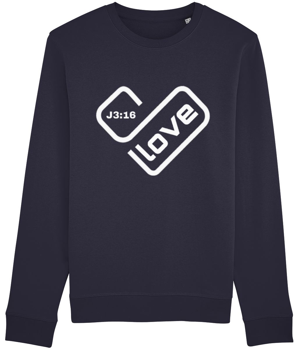 Luxury Sweatshirt Love Heart