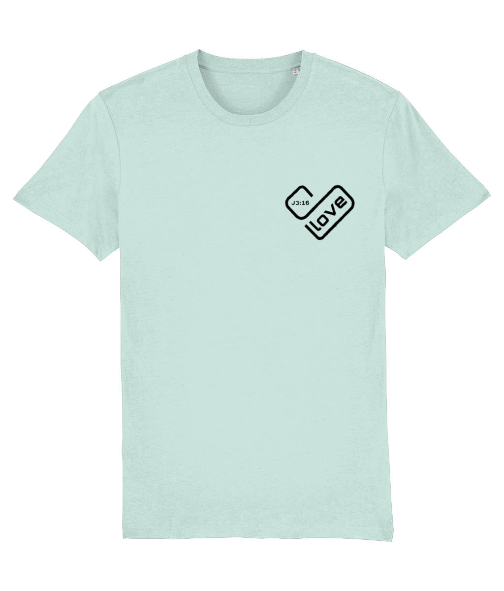 Love heart Printed T-Shirt