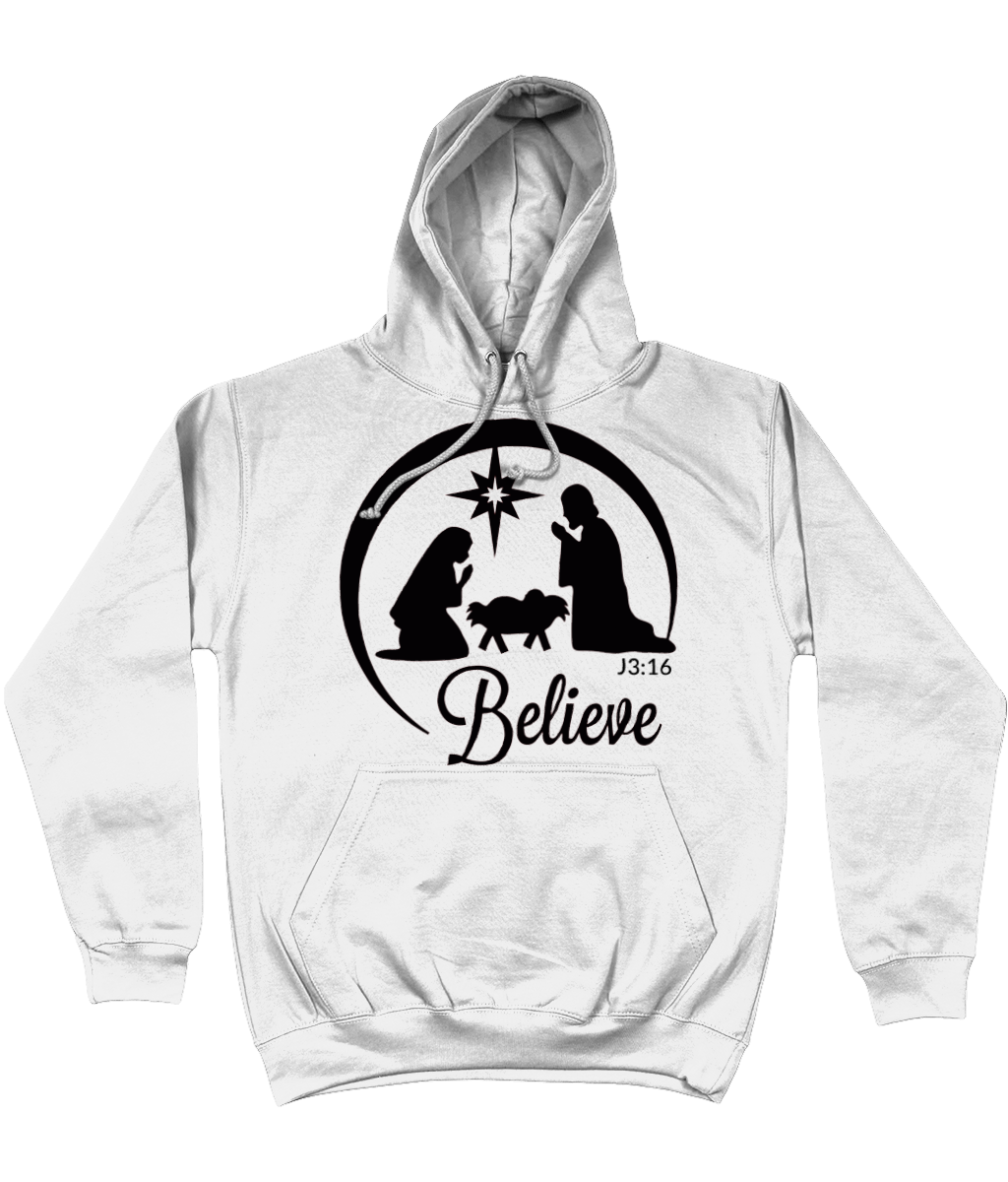 Christmas Printed Hoodie J3:16