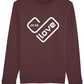 Luxury Sweatshirt Love Heart