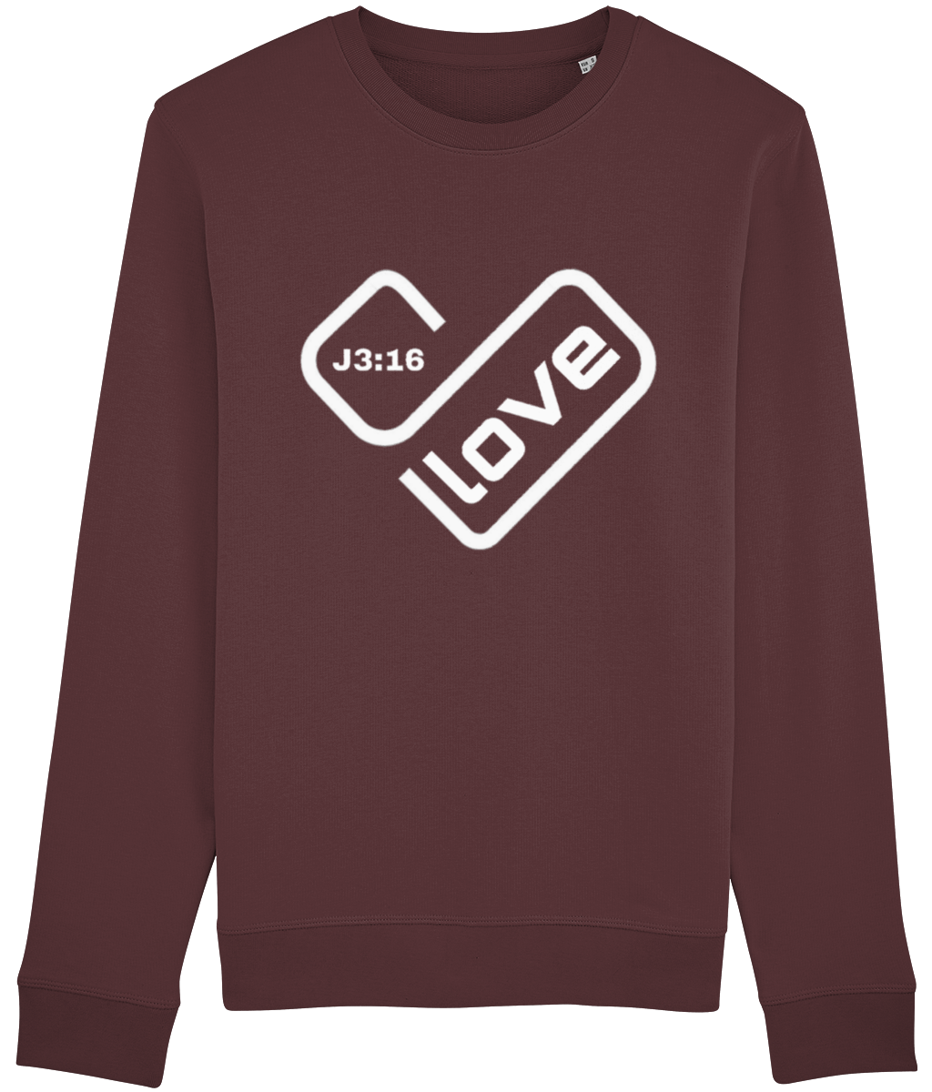 Luxury Sweatshirt Love Heart
