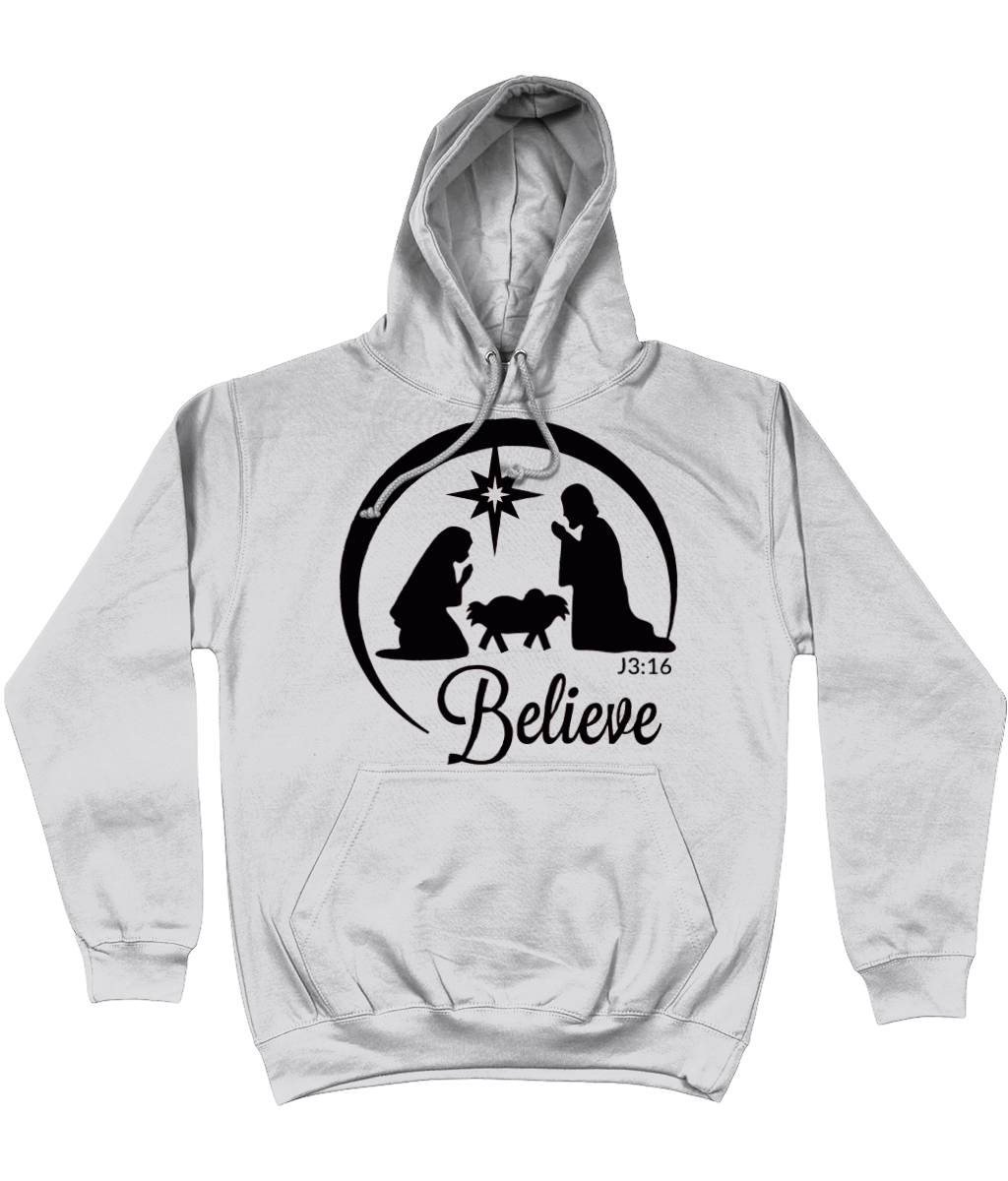 Christmas Printed Hoodie J3:16